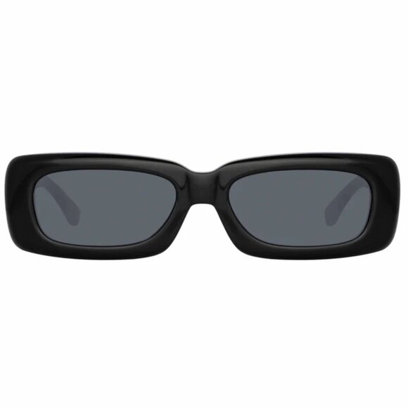 THE ATTICO MINI MARFA SUNGLASSES IN BLACK - Picture 3 of 4
